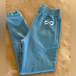 Ladies Blue Nfinity Joggers, XS